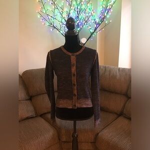 Taifun Button Up Ladies Sweater Size 4
